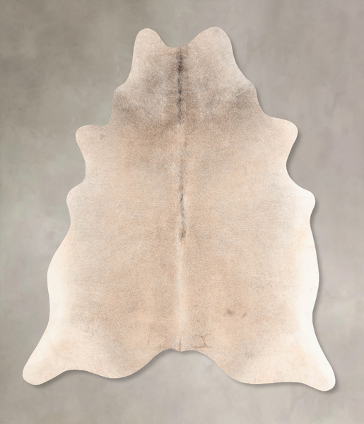 Grey with Beige Cowhide Rug #B7746