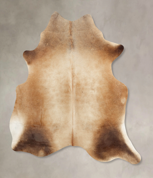 Light Caramel Cowhide Rug #B7836