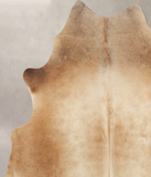Light Caramel Cowhide Rug #B7836
