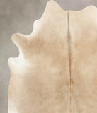 Beige Cowhide Rug #B7837