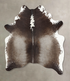 Grey with White Cowhide Rug #B7902