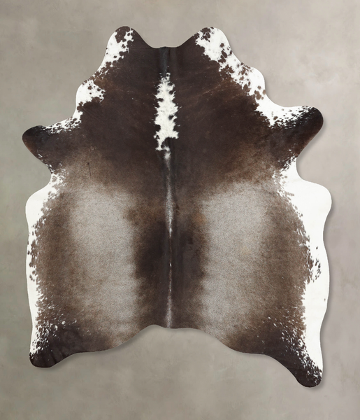 Grey with White Cowhide Rug #B7902