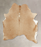 Beige Cowhide Rug #B7928