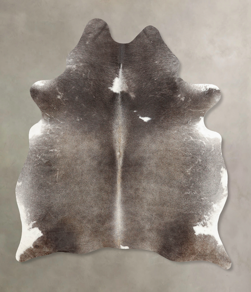 Dark Grey Cowhide Rug #B7957