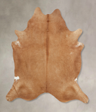 Solid Brown Cowhide Rug #B7976