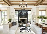 Black and White Cowhide Rug #B7994