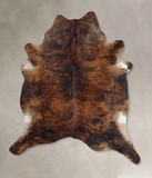 Dark Brindle Cowhide Rug #B8012