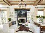 Dark Brindle Cowhide Rug #B8012