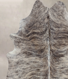 Grey Brindle Cowhide Rug #B8051