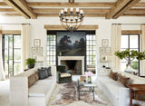 Grey Brindle Cowhide Rug #B8051
