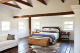 Grey Brindle Cowhide Rug #B8051