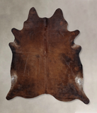 Chocolate Cowhide Rug #B8100