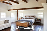Black and White Cowhide Rug #B8102