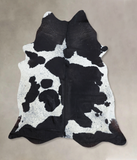 Black and White Cowhide Rug #B8202
