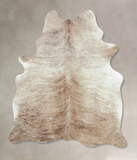 Light Brindle Cowhide Rug #B8329