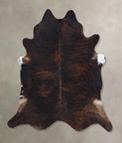 Dark Brindle Cowhide Rug #B8344