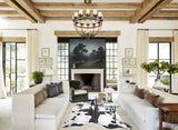 Black and White Cowhide Rug #B8366