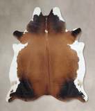 Warm Caramel Cowhide Rug #B8376