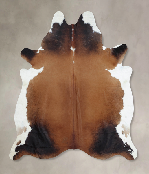 Warm Caramel Cowhide Rug #B8376