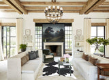 Black and White Cowhide Rug #B8379