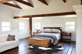 Black and White Cowhide Rug #B8379