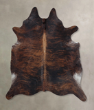 Dark Brindle Cowhide Rug #B8391