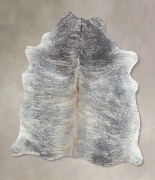 Grey Brindle Cowhide Rug #B8412