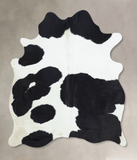 Black and White Cowhide Rug #B8417