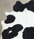 Black and White Cowhide Rug #B8417