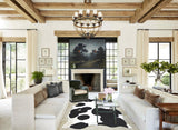 Black and White Cowhide Rug #B8417
