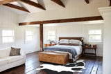 Black and White Cowhide Rug #B8417