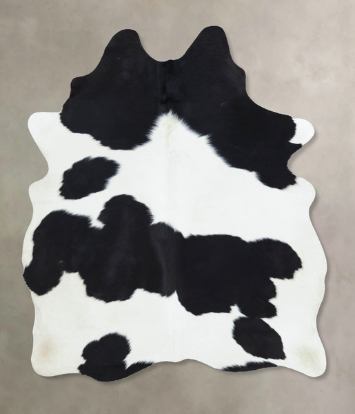 Black and White Cowhide Rug #B8419