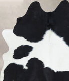 Black and White Cowhide Rug #B8419