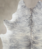 Grey Brindle Cowhide Rug #B8452