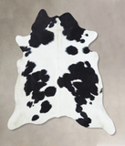 Black and White Cowhide Rug #B8455