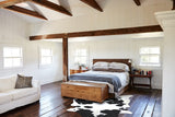 Black and White Cowhide Rug #B8455