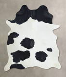 Black and White Cowhide Rug #B8456