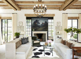 Black and White Cowhide Rug #B8456