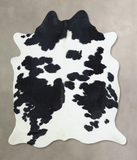 Black and White Cowhide Rug #B8458