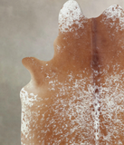 Salt and Pepper Brown Cowhide Rug #B8475