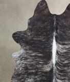 Grey Brindle Cowhide Rug #B8514