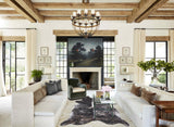 Grey Brindle Cowhide Rug #B8514