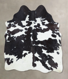 Black and White Cowhide Rug #B8573