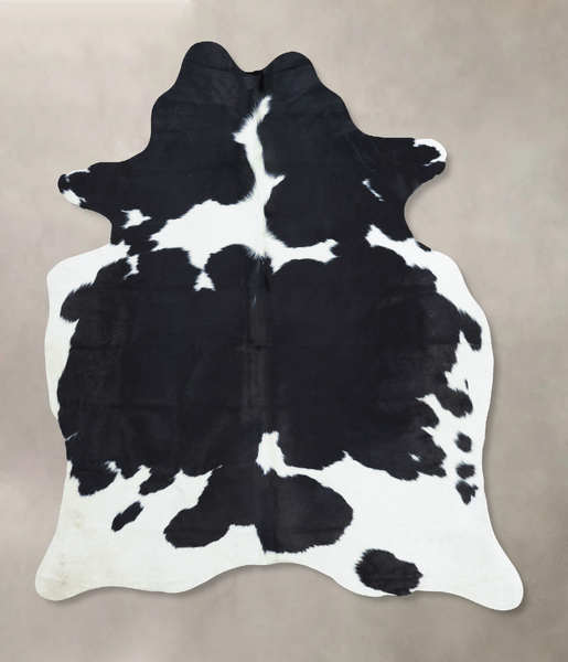 Black and White Cowhide Rug #B8574
