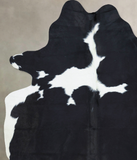 Black and White Cowhide Rug #B8574