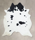 Black and White Cowhide Rug #B8609HUDSN