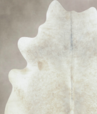 Ivory with Beige Cowhide Rug #B8661