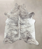 Grey Brindle Cowhide Rug #B8714