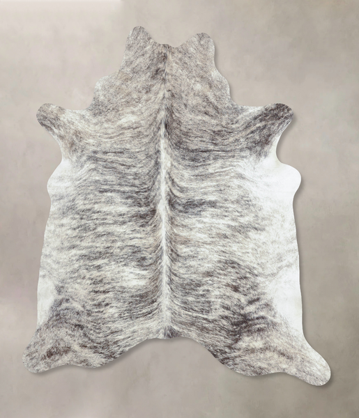 Grey Brindle Cowhide Rug #B8714