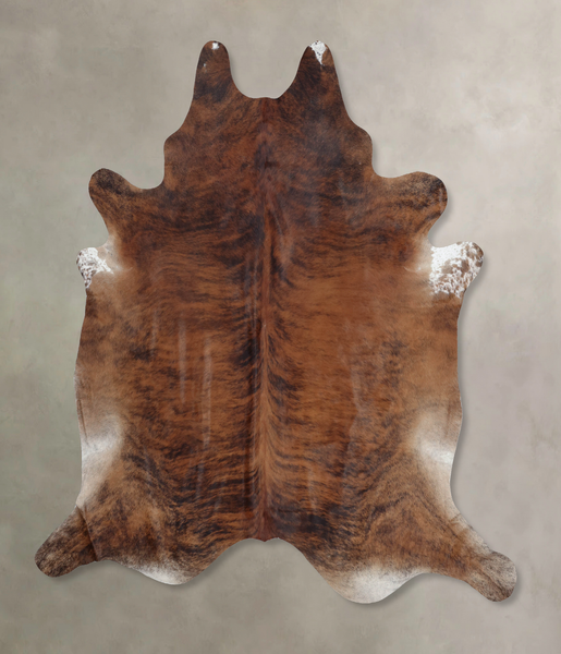 Medium Brindle Cowhide Rug #B8755